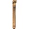 Ekena Millwork Legacy Arts and Crafts Smooth Bracket w/ Offset Brace, Western Red Cedar, 5 1/2"W x 36"D x 48"H BKT0604X36X48LEC03SWR - alternate 4